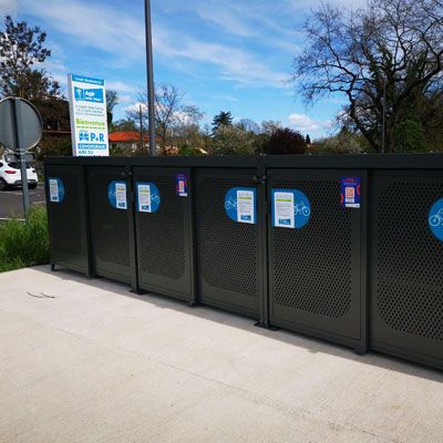 Haute-Garonne : des box vélos sur les aires de covoiturage pour encourager l’intermodalité alvéole plus